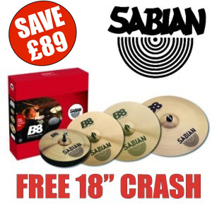 Sabian B8 Performance Pack 
